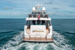 Hatteras 100 - Aft Profile
