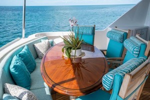 Hatteras 100 - Aft Deck