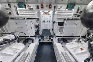 Viking 68 - Whirlwind - Engine Room