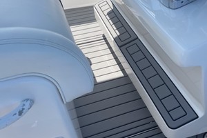 SeaHunter 37 - Lonesome Cowboy - Helm Seating and Footrest