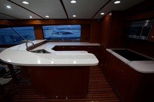 Whiticar 77 - Kings Blue - galley