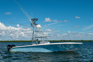 Venture 39-Black and Blue-Profile