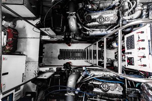 Tiara Yachts 43 - Amadeus - Engine Room